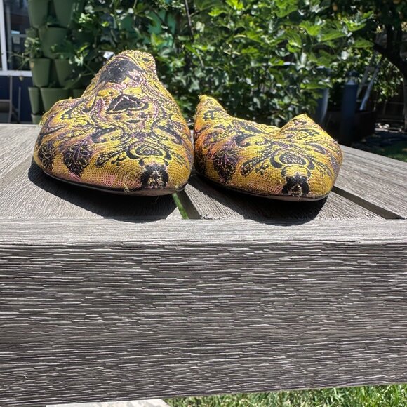 J.Crew Marina Jacquard Brocade Mules - Picture 3 of 4